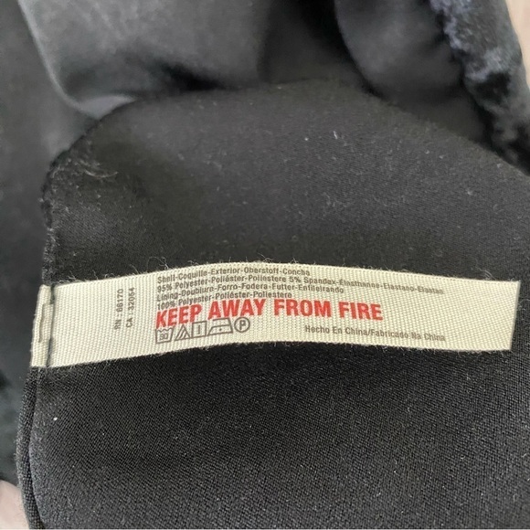 Free People Womens Black Velvet Robe size Small - Picture 7 of 12